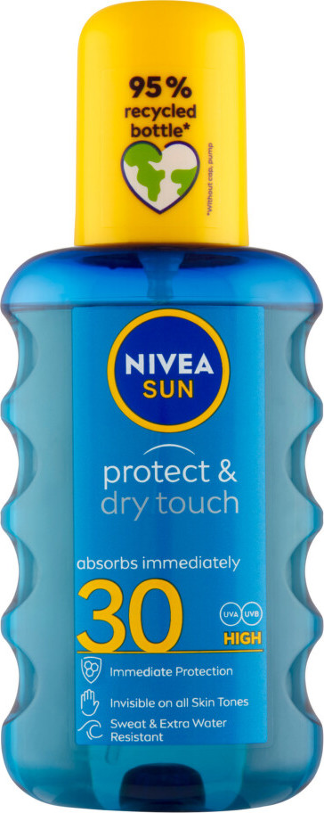 Nivea Sun Invisible Protection neviditelný spray na opalování SPF30 200 ml